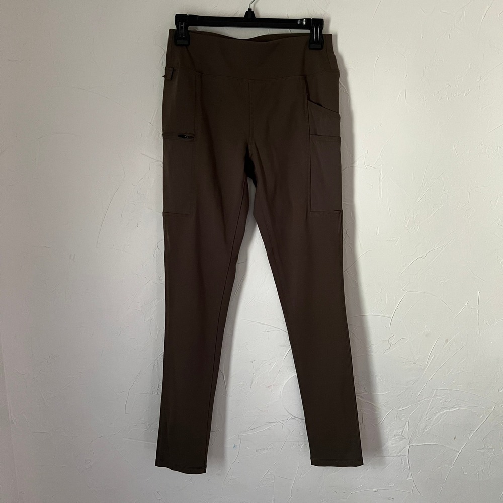 Carhartt‎ Force Fitted Utility Pocket Leggings Olive Green Workwear XS Gorpcore